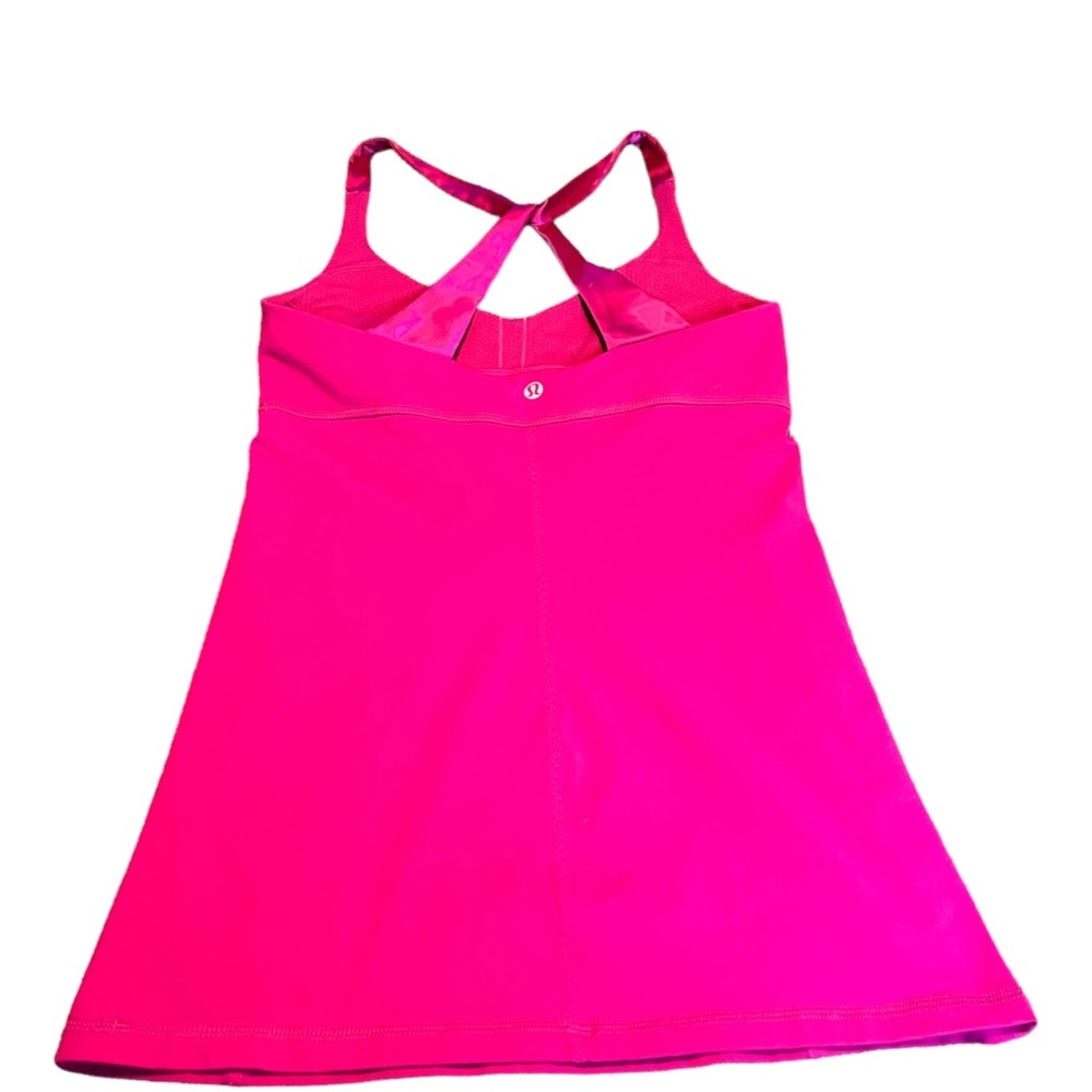Lululemon Practice Daily Workout Tank Top in Raspberry Women's Size 8 - Picture 2 of 8